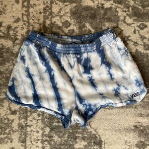 Vans tie dye shorts